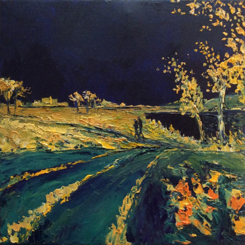 Peinture "Impression d'automne"